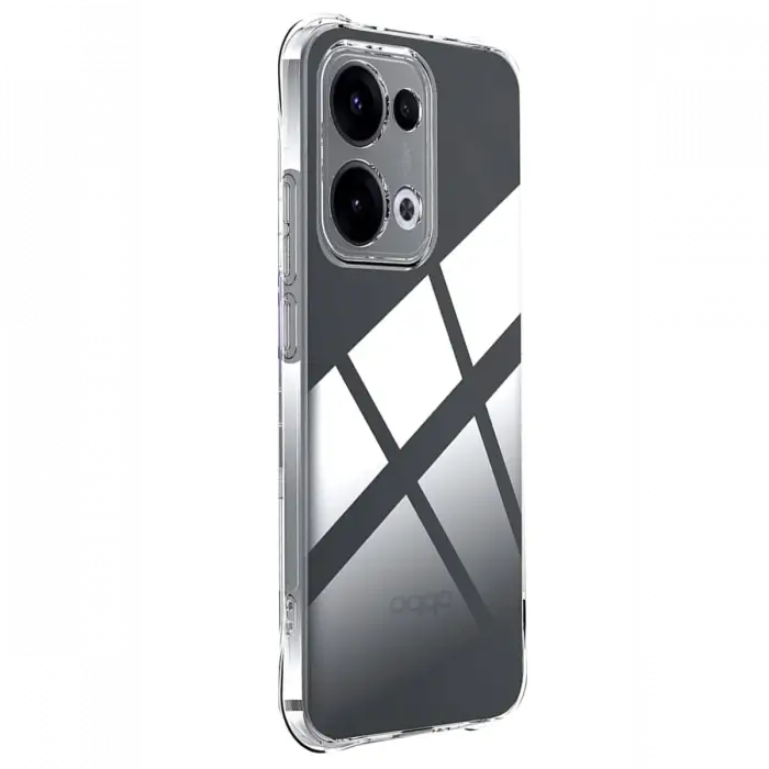Oppo A6 Pro 4G Lüx Şeffaf Silikon - Şeffaf