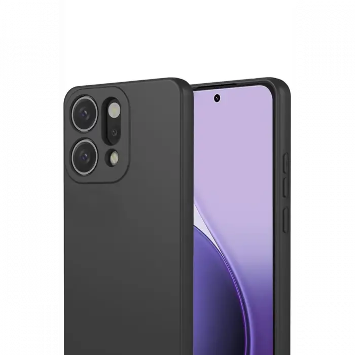 Oppo Reno 14 First Silikon - Siyah