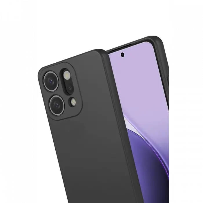 Oppo Reno 14 First Silikon - Siyah