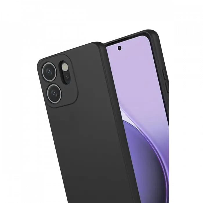 Oppo Reno 14F First Silikon - Siyah