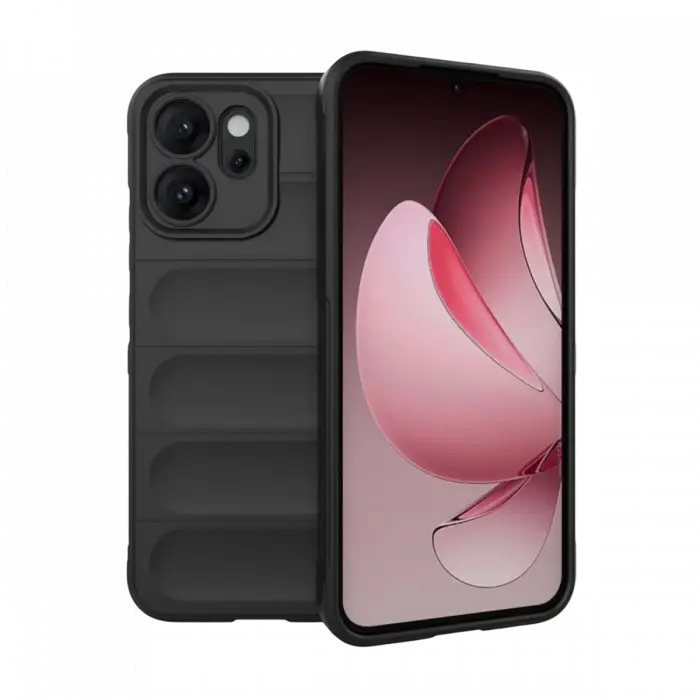 Oppo Reno 14F Optimum Silikon - Siyah