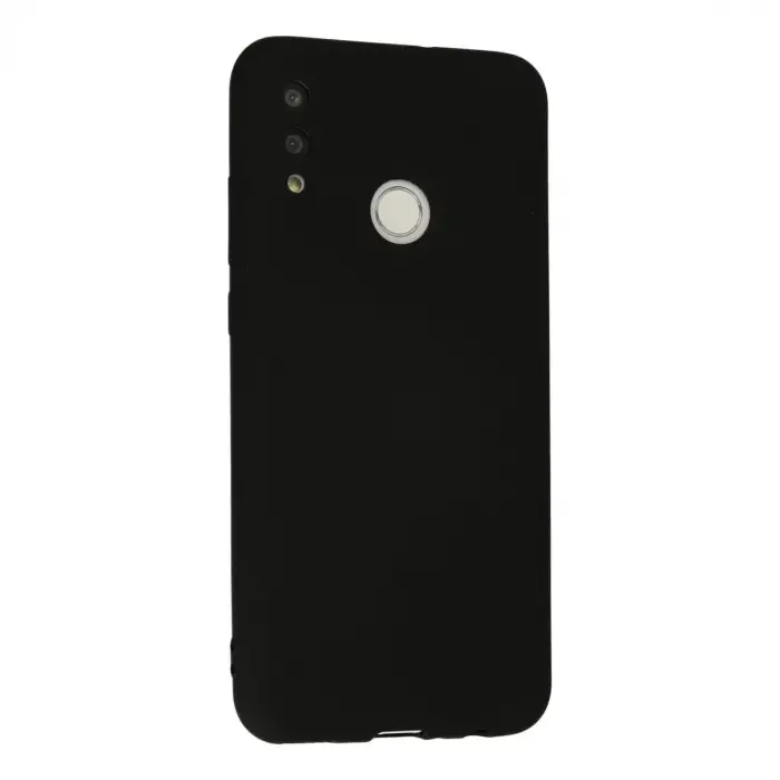 P Smart 2019 Kılıf Nano içi Kadife Silikon - Siyah
