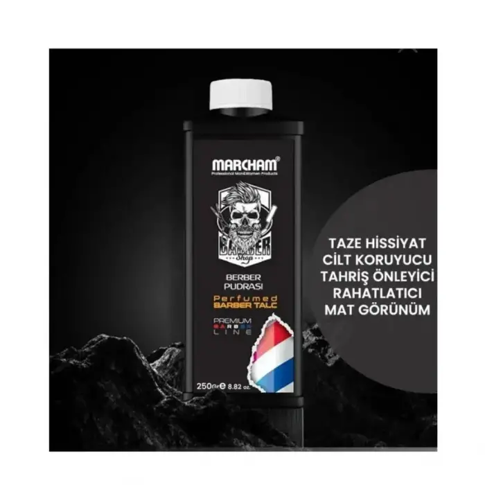 Parfümlü Berber Pudrası 250 gr