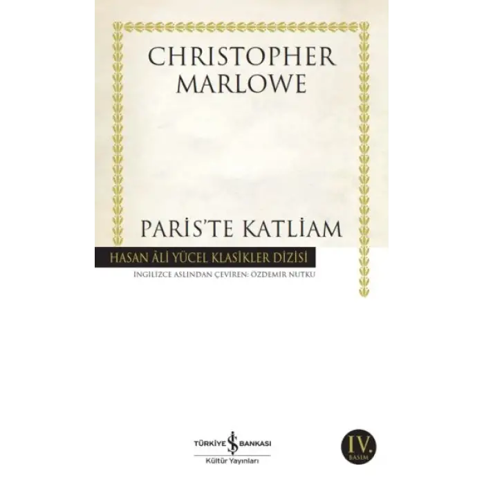 Pariste Katliam - Hasan Ali Yücel Klasikleri
