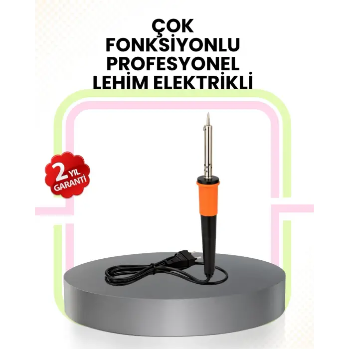 Paslanmaz Çelik Isıtma Çekirdekli Lehimleme Havyası