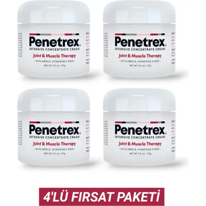 PENETREX VÜCUT KREMİ 4 ADET