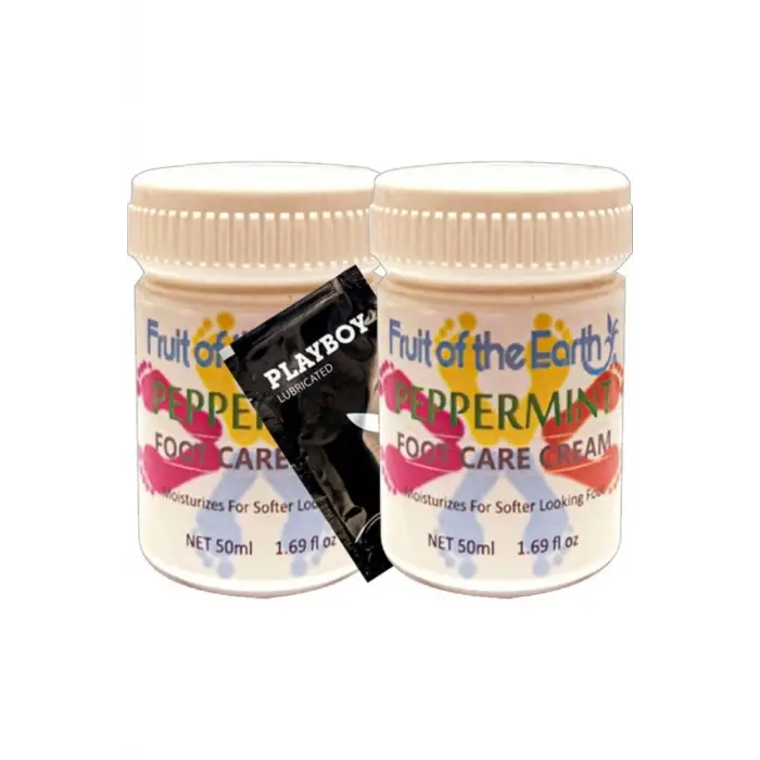 Peppermint 2li Adet Olarak Ayak Ve Koku Bakım Kremi 50 Ml + 1 Hediye Jel