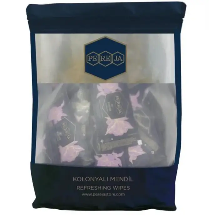 Pereja Kaşmir Kolonyalı Mendil 7x12 50li