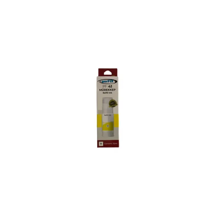 perFIX Canon PF GI-41Y Sarı Şişeli Mürekkep 70ml