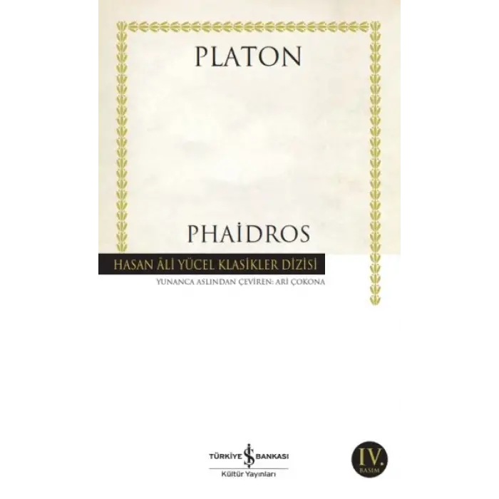 Phaidros - Hasan Ali Yücel Klasikleri