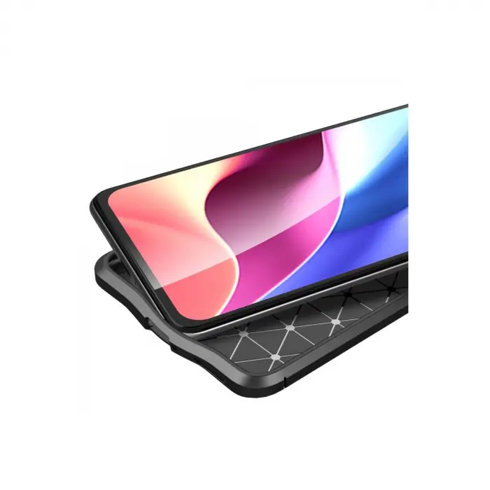 Poco F3 Kılıf Auto Focus Kapak - Siyah