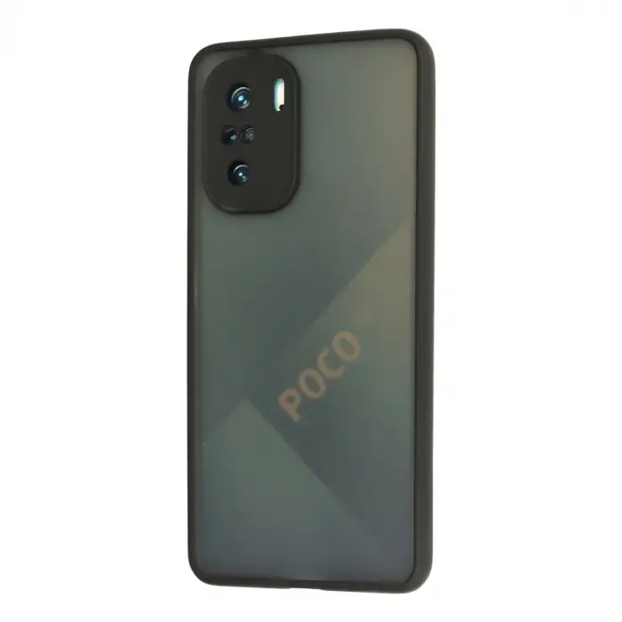 Poco F3 Kılıf Montreal Silikon Kapak - Siyah