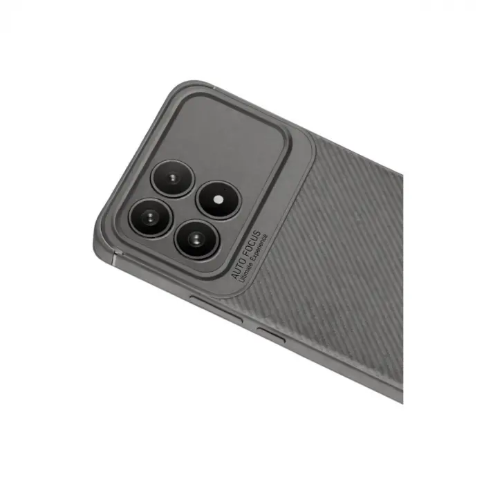 Poco F8 Pro Auto Focus Karbon Kapak - Gri