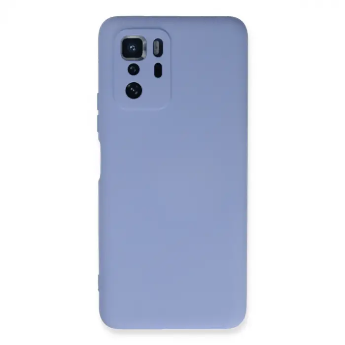 Poco X3 GT Kılıf Nano içi Kadife Silikon - Lila