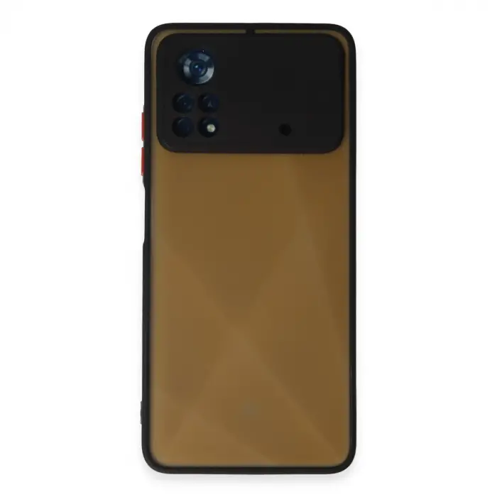 Poco X4 Pro 5G Kılıf Montreal Silikon Kapak - Siyah