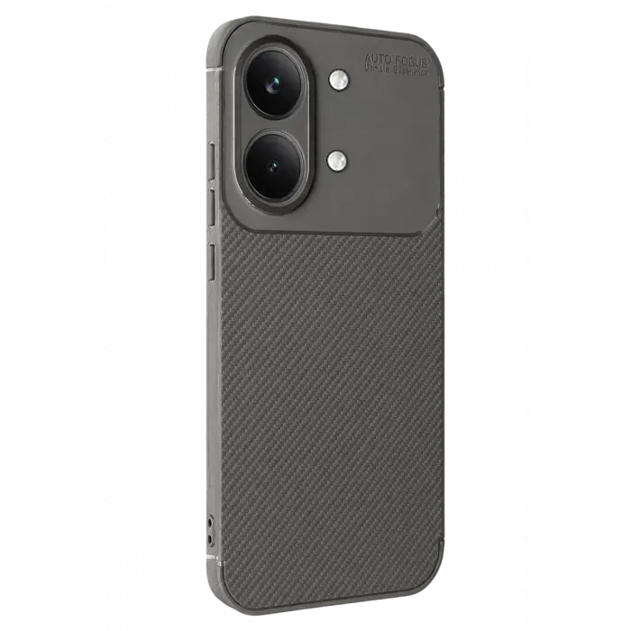 Poco X8 Pro Max Auto Focus Karbon Kapak - Gri