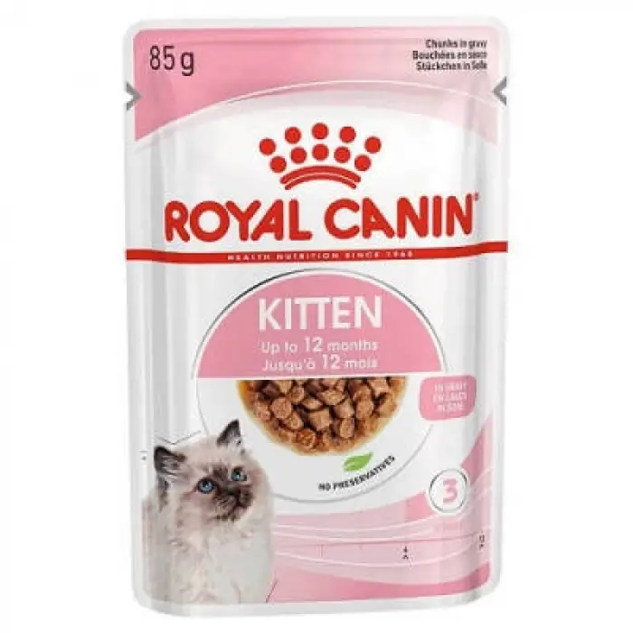 Pouch Kitten Gravy Yavru Kedi Konservesi 6 Adet 85 Gr