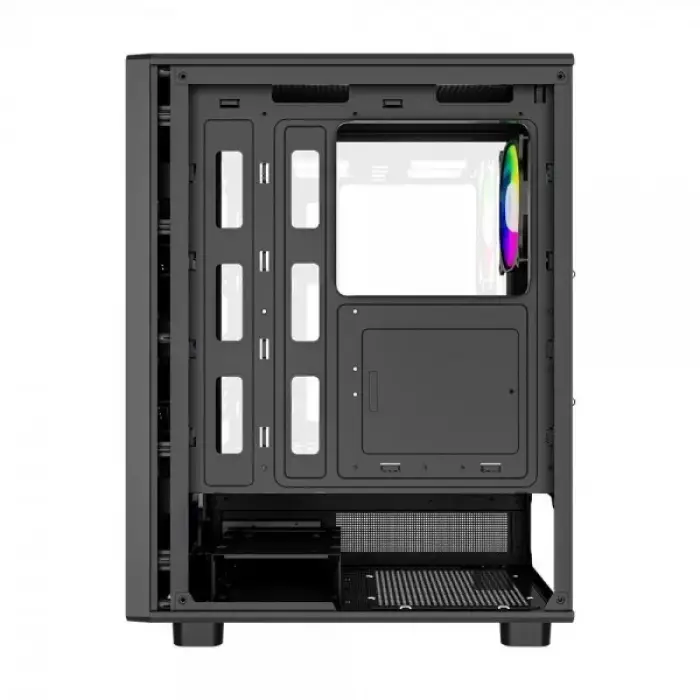 POWERBOOST PB-A700B 750W 80 + BRONZE MESH ÖN PANEL 4XRAINBOW FAN+USB3.0 GAMING ATX KASA SIYAH