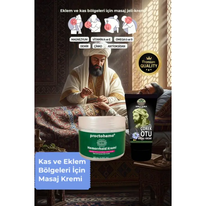 Proctohemo 100 ml Rahatlatıcı Kremi + İbniSina Çörek Otu Kremi 50 ml