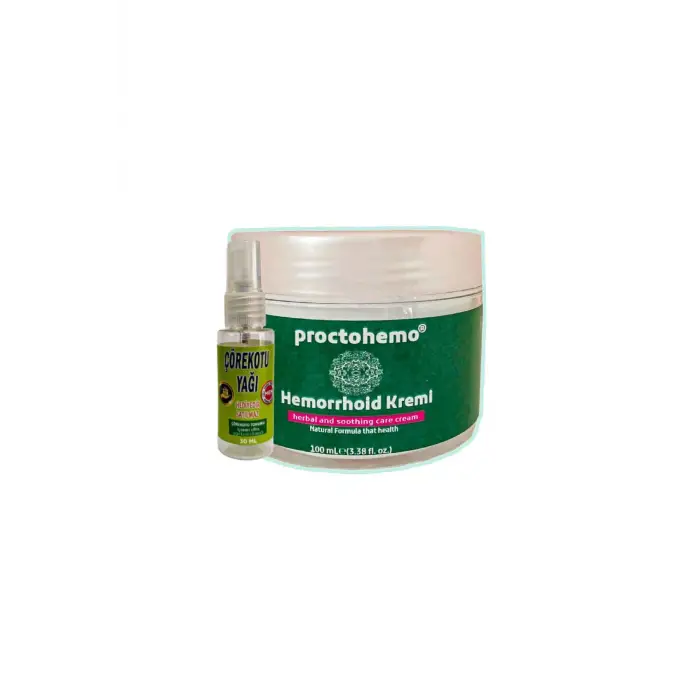 Proctohemo Rahatlatıcı Masaj Bakım Kremi 100 ml+30 ml Çörek Otu  Yağ ile