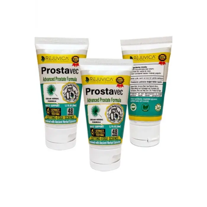 Prostavec 3 adet x 50 Ml Krem Erkeklere Özel Yer Kremi