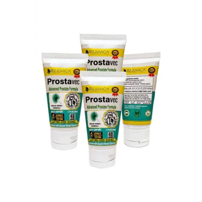 Prostavec 4 tane x 50 Ml Krem Erkeklere Özel Yer Kremi