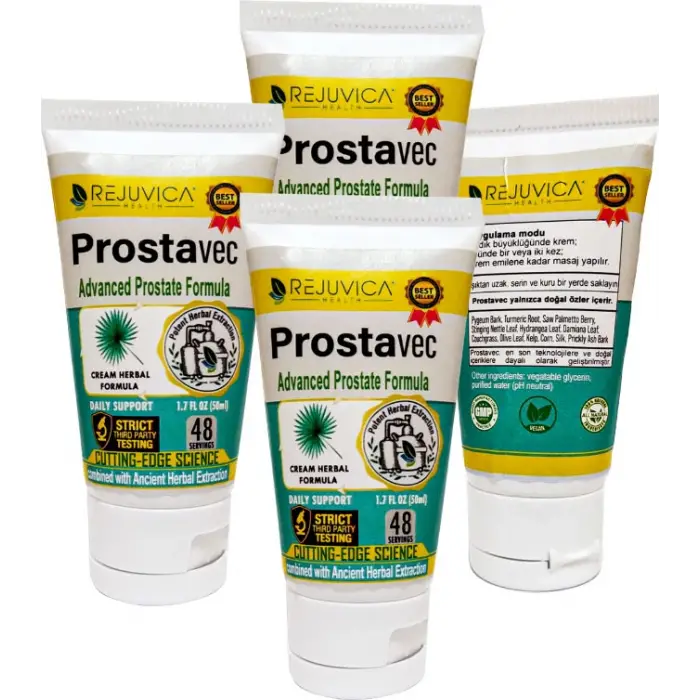 PROSTAVEC 50 ML KREM ERKEKLERE ÖZEL 4 ADET
