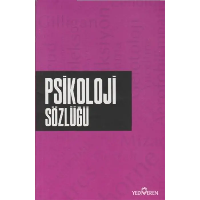 Psikoloji Sözlüğü
