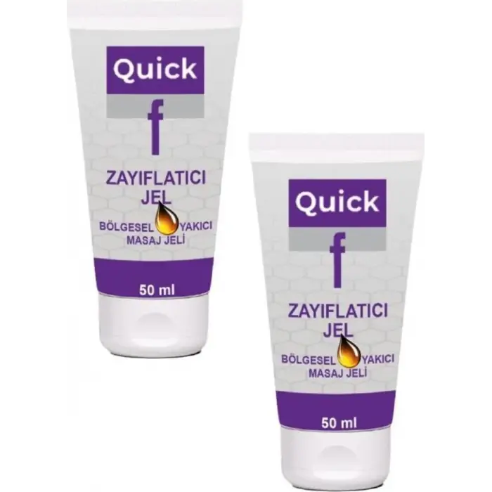 QUİCK GEL MASAJ JELİ 50 ML X 2 ADET