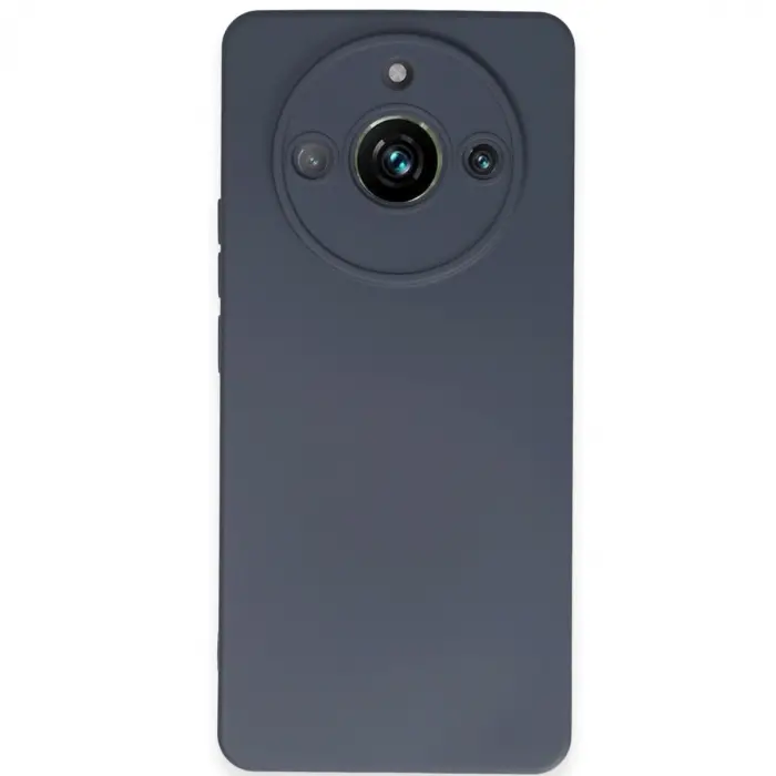 Realme 11 Pro Kılıf Nano içi Kadife Silikon - Gri