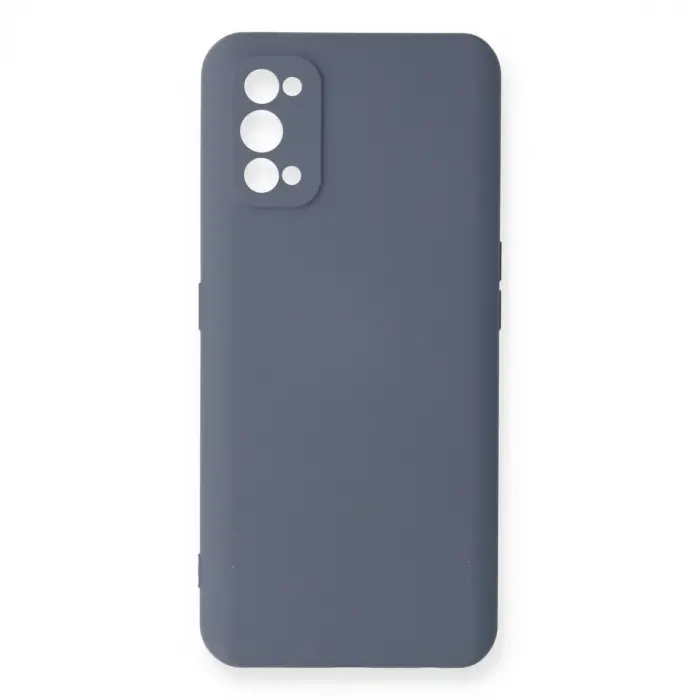 Realme 7 Pro Kılıf Nano içi Kadife Silikon - Gri