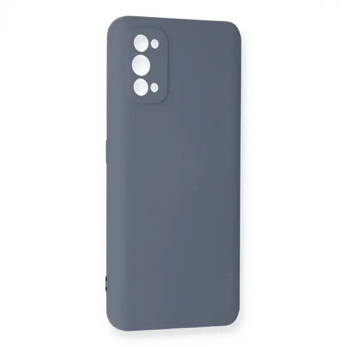 Realme 7 Pro Kılıf Nano içi Kadife Silikon - Gri
