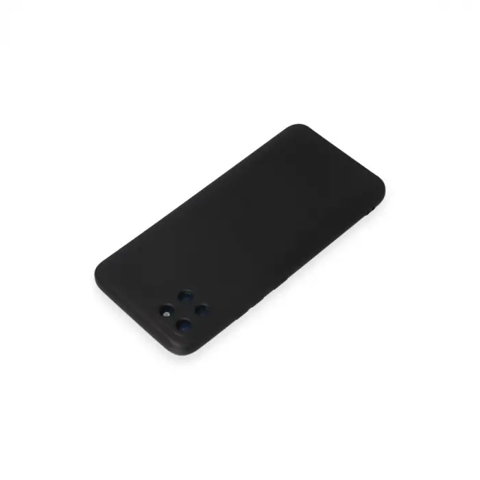 Realme C11 Kılıf Nano içi Kadife Silikon - Siyah