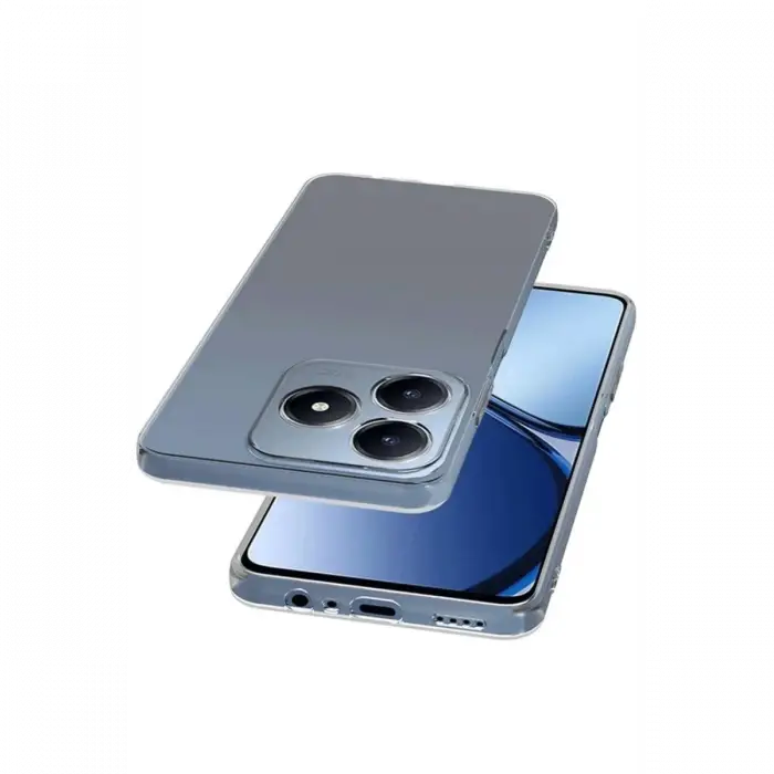 Realme C61 Kılıf Lüx Şeffaf Silikon