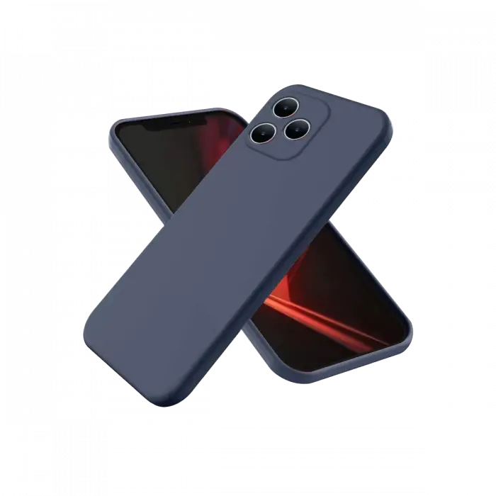 Realme Note 50 4G Kılıf First Silikon - Lacivert