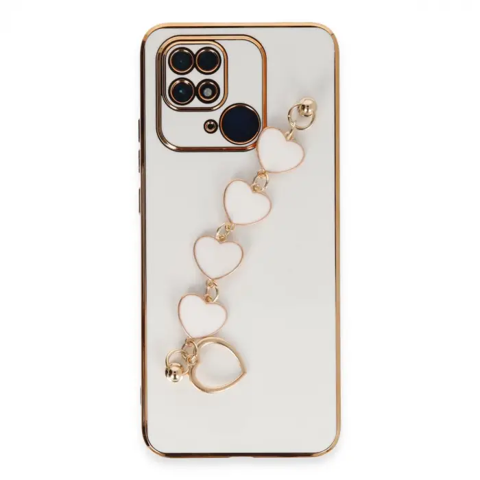 Redmi 10C Kılıf Esila Silikon - Beyaz