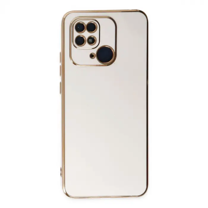 Redmi 10C Kılıf Volet Silikon - Beyaz