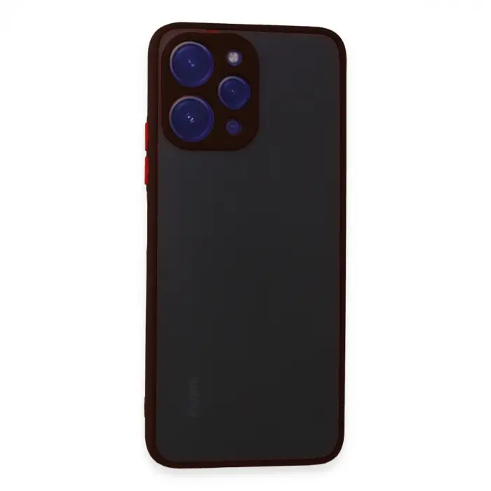 Redmi 12 Kılıf Montreal Silikon Kapak - Siyah