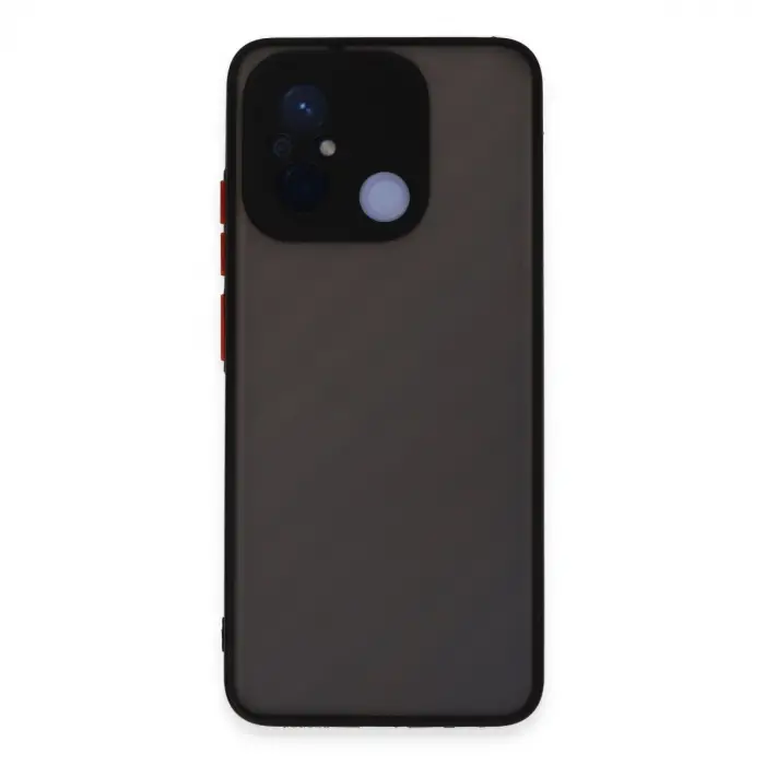 Redmi 12C Kılıf Montreal Silikon Kapak - Siyah