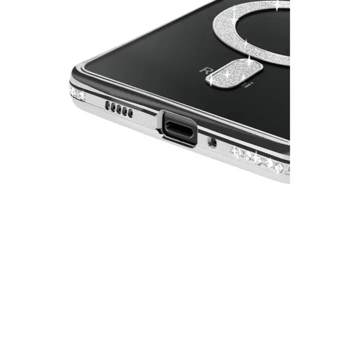 Redmi 14C Joke Simli Magneticsafe Kılıf - Gümüş