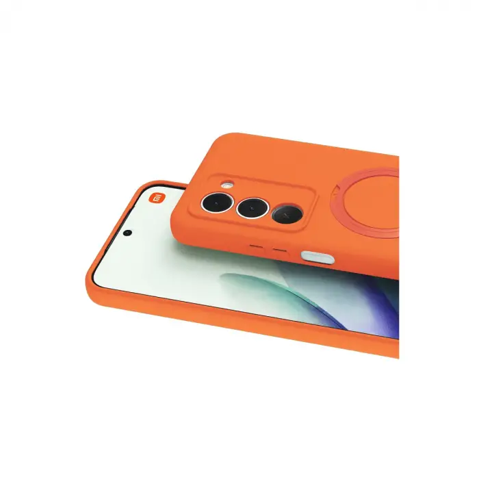 Redmi 15 4G Regal Magsafe Standlı Kapak - Turuncu