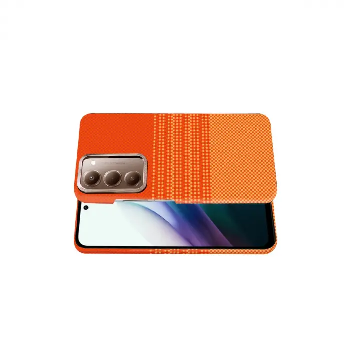 Redmi 15 4G Vega Magsafe Kapak - Turuncu