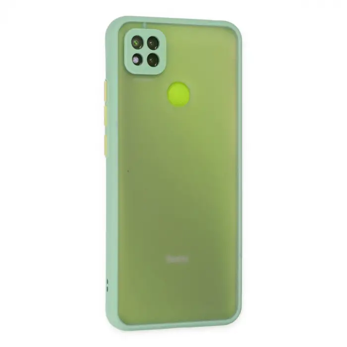Redmi 9C Kılıf Montreal Silikon Kapak - Turkuaz