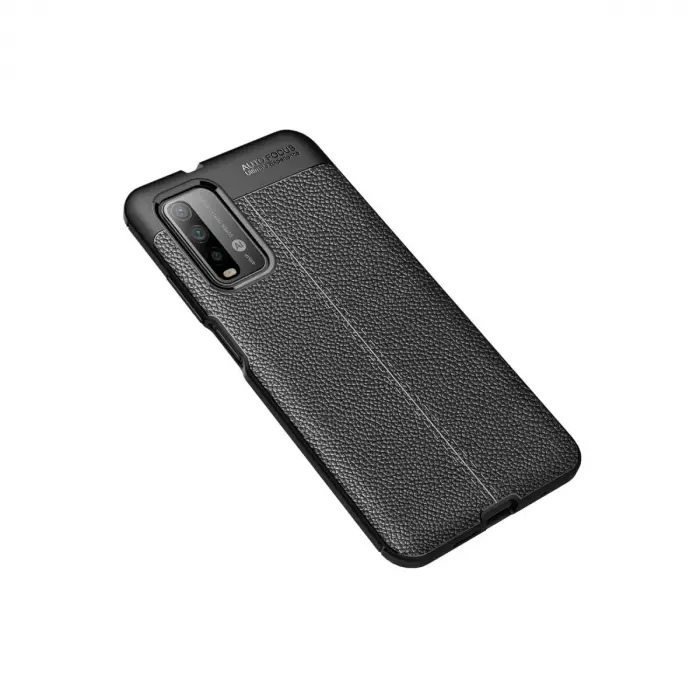 Redmi 9T Kılıf Auto Focus Kapak - Siyah