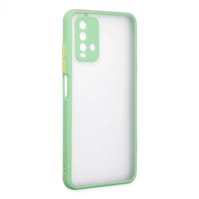 Redmi 9T Kılıf Montreal Silikon Kapak - Turkuaz