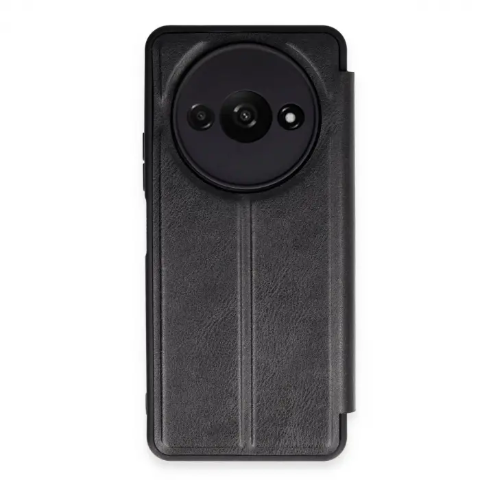 Redmi A3 4G Kılıf Flip Cover - Siyah
