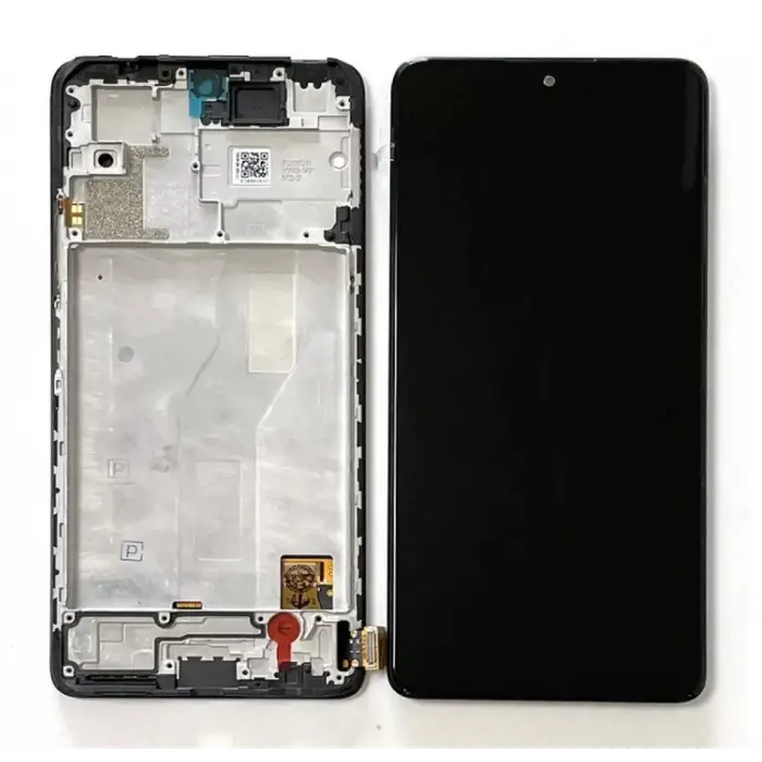 Redmi Note 10 4g Lcd Ekran Dokunmatik Çıtalı Siyah