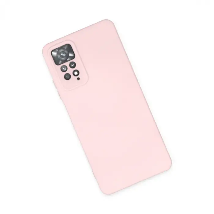Redmi Note 11 Pro Kılıf Nano içi Kadife Silikon - Pudra