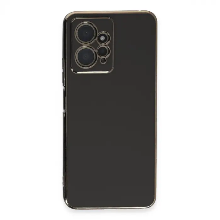 Redmi Note 12 4G Kılıf Volet Silikon - Siyah