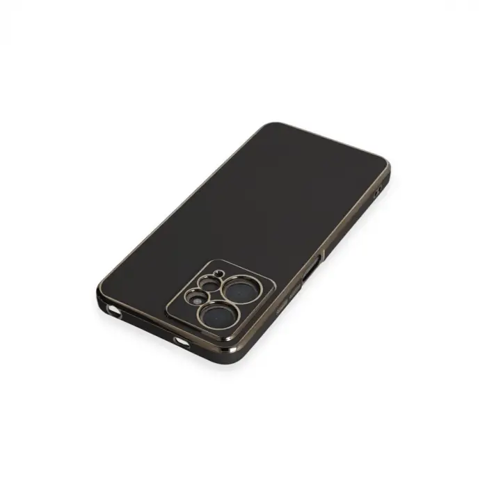Redmi Note 12 4G Kılıf Volet Silikon - Siyah